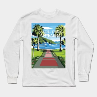 Waitohi Picton Aotearoa Long Sleeve T-Shirt